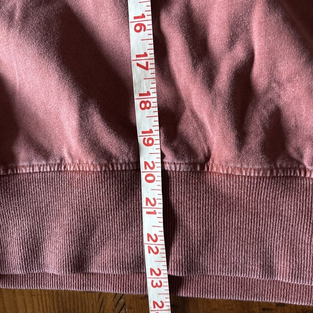 MPG Sports Distressed Red Wine Sweatshirt Size Large New - Picture 7 of 7